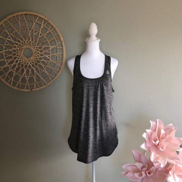 REEBOK gray thank top woman size L - Picture 2 of 6